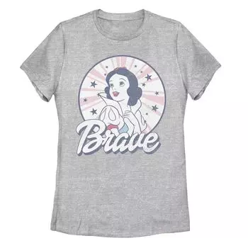 Детская футболка с плакатом Disney Snow White Brave Star Licensed Character