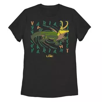 Детская футболка с плакатом «Marvel Alligator Variant Loki» Licensed Character