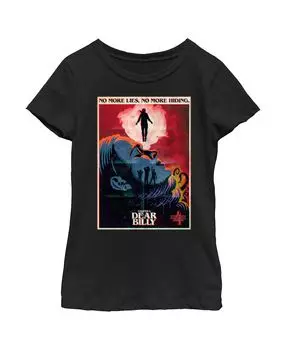 Детская футболка с плакатом «Очень странные дела» в стиле ретро «Дорогой Билли» Netflix