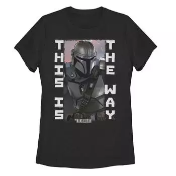 Детская футболка с плакатом «Звездные войны Mando Blaster Battle» Licensed Character