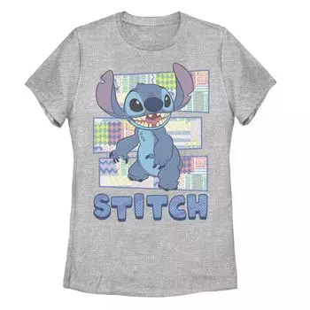 Детская футболка с портретом и вставками Disney Lilo & Stitch Licensed Character