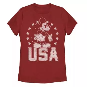 Детская футболка с портретом Микки Мауса от Disney's Americana Licensed Character