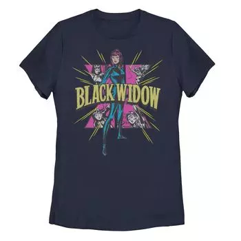 Детская футболка с потертым рисунком Marvel Black Widow Licensed Character
