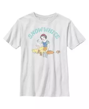 Детская футболка с принтом «Белоснежка и семь гномов» для мальчиков Disney
