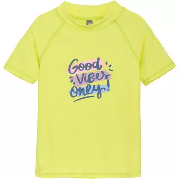 Детская футболка с принтом Color Kids, желтый