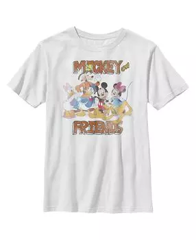 Детская футболка с принтом «Микки и друзья» для мальчиков Disney