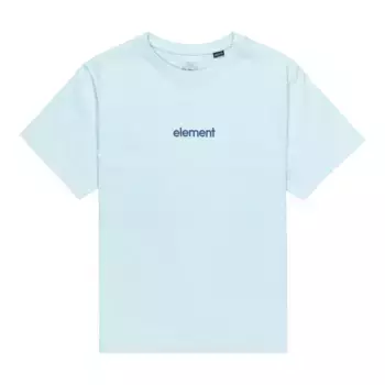Детская футболка с простым элементом логотипа Element, синий