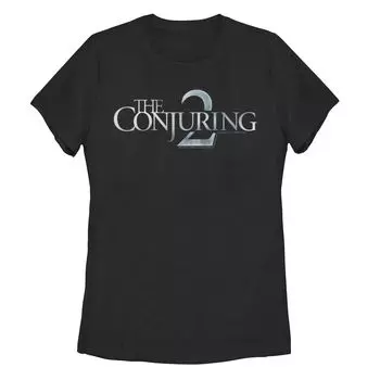 Детская футболка с простым текстовым логотипом The Conjuring 2 Licensed Character