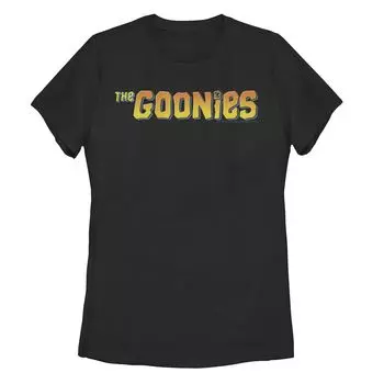 Детская футболка с простым текстовым логотипом The Goonies Licensed Character