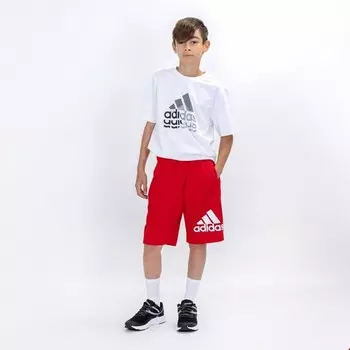 Детская футболка с рисунком Adidas, белый