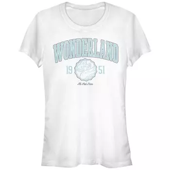 Детская футболка с рисунком «Алиса в стране чудес» Disney's Alice 1951, белый