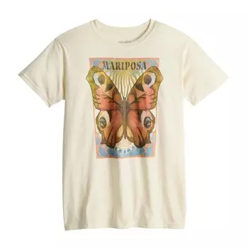 Детская футболка с рисунком бабочки "Mariposa"