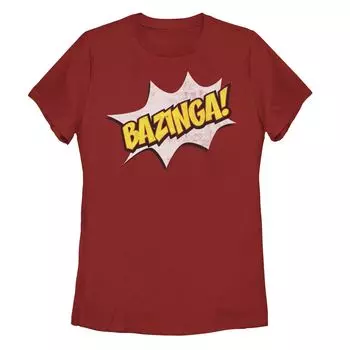 Детская футболка с рисунком Bazinga The Big Bang Theory Licensed Character