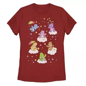 Детская футболка с рисунком Care Bears Group Catching Stars Licensed Character