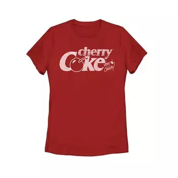 Детская футболка с рисунком Coca-Cola Cherry Coke Very Cherry Licensed Character, красный