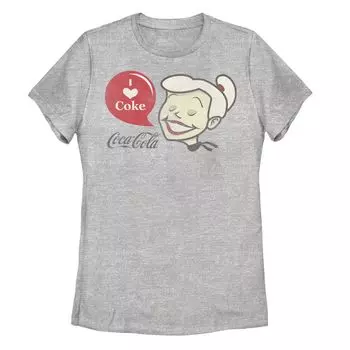 Детская футболка с рисунком Coca-Cola She Loves Coke Soda Licensed Character