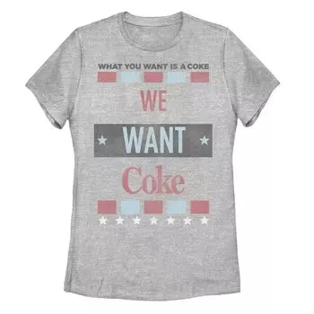 Детская футболка с рисунком Coca-Cola «We Want Coke» Licensed Character