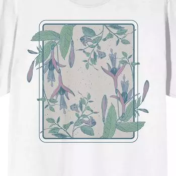 Детская футболка с рисунком цвета фуксии