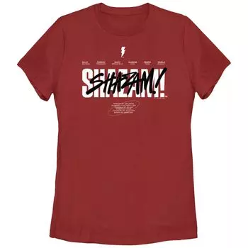 Детская футболка с рисунком DC Comics Shazam Fury Of The Gods Licensed Character