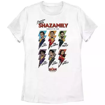 Детская футболка с рисунком DC Comics Shazam Shazamily Licensed Character