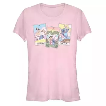 Детская футболка с рисунком Disney Lilo & Stitch Cards Licensed Character