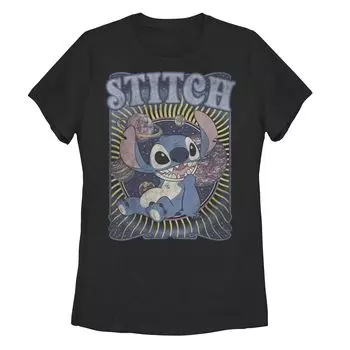 Детская футболка с рисунком Disney Lilo & Stitch Groovy Planets Licensed Character