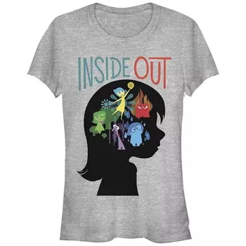 Детская футболка с рисунком Disney's Inside Out Emotions, цвет Athletic Heather