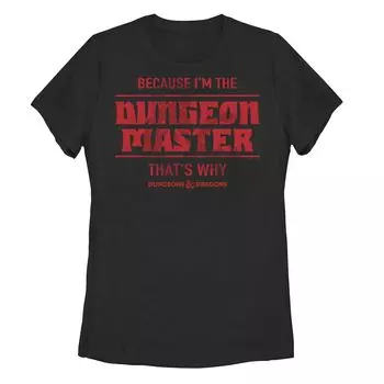 Детская футболка с рисунком Dungeons & Dragons "Dungeon Master" Licensed Character