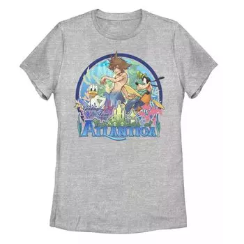 Детская футболка с рисунком Kingdom Hearts Atlantica World Licensed Character