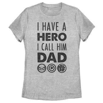 Детская футболка с рисунком Marvel Avengers Hero Dad Hero Dad Licensed Character