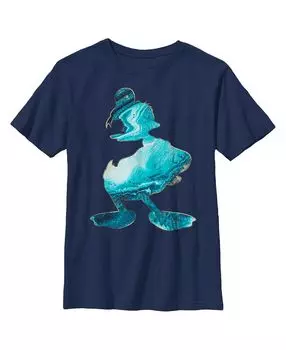 Детская футболка с рисунком «Микки и друзья Дональд Дак» для мальчиков Disney