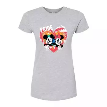 Детская футболка с рисунком Микки и Минни Маус Pride Heart от Disney's Disney