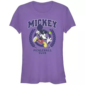 Детская футболка с рисунком Микки Мауса Пиклбола Disney's, фиолетовый