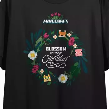 Детская футболка с рисунком Minecraft Bloom Licensed Character
