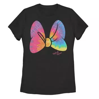 Детская футболка с рисунком Минни Маус и бантом Disney's Tie Dye Licensed Character