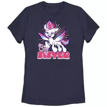 Детская футболка с рисунком My Little Pony Big Sister на молнии Licensed Character
