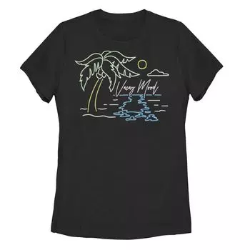 Детская футболка с рисунком Ocean Doodle "Vacay Mood"