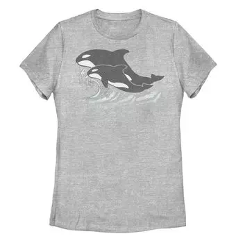 Детская футболка с рисунком Ocean & Orca