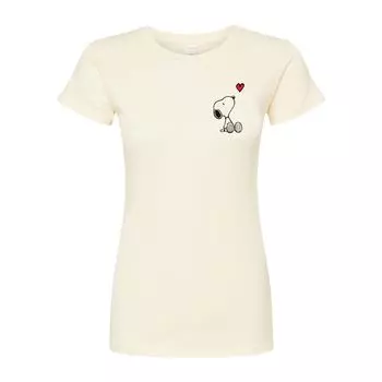 Детская футболка с рисунком Peanuts Snoopy Heart Licensed Character