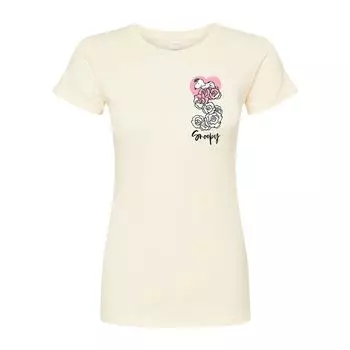 Детская футболка с рисунком Peanuts Snoopy & Roses Licensed Character