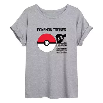 Детская футболка с рисунком Pokmon Trainer Pok Ball Licensed Character