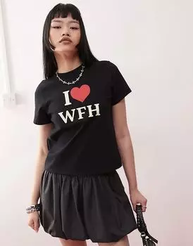 Детская футболка с рисунком «саха» черного цвета Motel