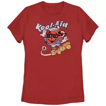 Детская футболка с рисунком скейтборда Kool-Aid Fruit Licensed Character, красный