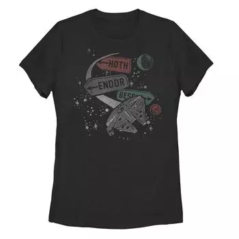 Детская футболка с рисунком Star Wars Falcon Road Trip Licensed Character