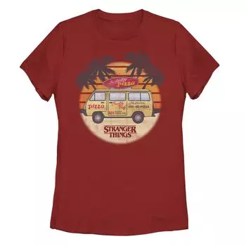 Детская футболка с рисунком «Stranger Things Surfer Boy Pizza» Licensed Character