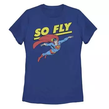 Детская футболка с рисунком Супермена DC Comics "So Fly" Licensed Character