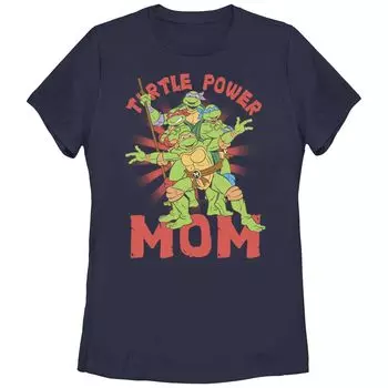 Детская футболка с рисунком Teenage Mutant Ninja Turtles Turtle Power Mom с рисунком Licensed Character