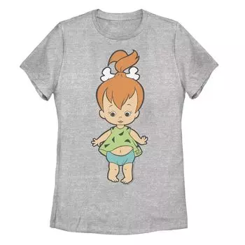 Детская футболка с рисунком The Flintstones Pebbles Licensed Character