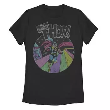 Детская футболка с рисунком в стиле ретро «Marvel Avengers The Mighty Thor» Licensed Character