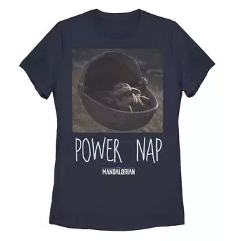 Детская футболка с рисунком «Звездные войны: Мандалорец» The Child Power Nap Licensed Character